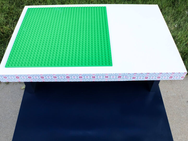 como fazer uma mesa de lego