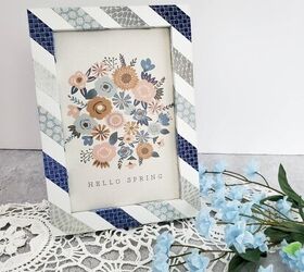DIY Washi Tape Picture Frame