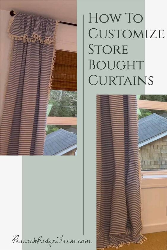 cmo personalizar las cortinas compradas en la tienda para que se ajusten a tu estilo, C mo personalizar las cortinas compradas en la tienda para que se ajusten a su estilo