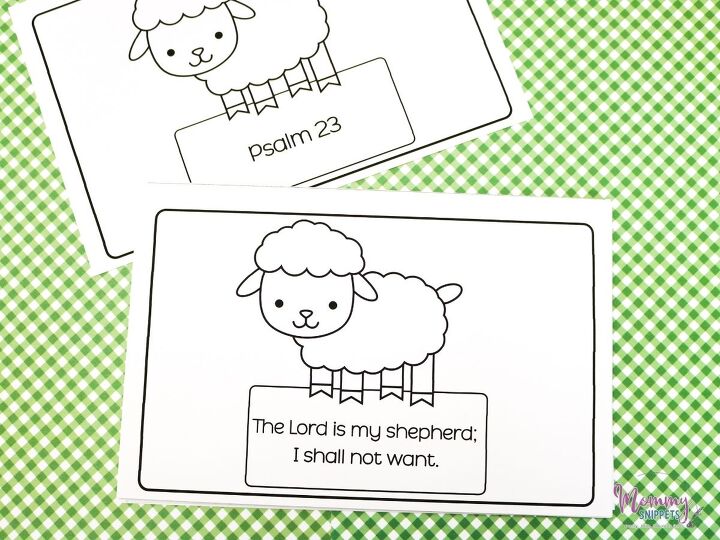 formas fciles de ayudar a los nios a aprender el salmo 23 imprimibles gratuitos del