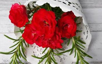 ¡Haz un ramo de rosas nostálgico para mostrar tus flores de jardín!