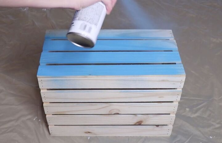 How to Make a Vertical Crate Planter