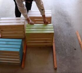 How she totally changes her curb appeal using 6 wooden crates