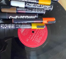 Transforme um disco de vinil em uma mandala de arte consciente | Hometalk