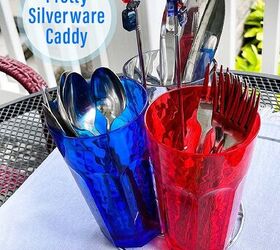 diy silverware caddy