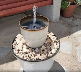 How to Build a Gorgeous Water Feature | Walmart Pot Fountain