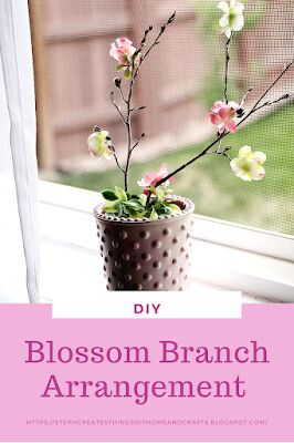 blossom branch arrangement