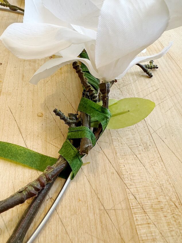 guirnalda de magnolias fcil de hacer en verano, dos