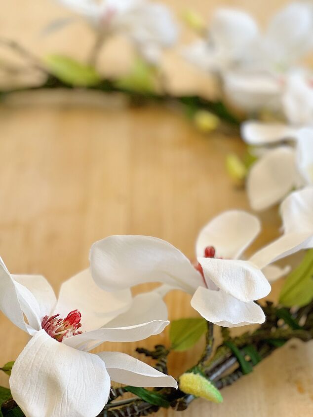 easy summer magnolia wreath diy