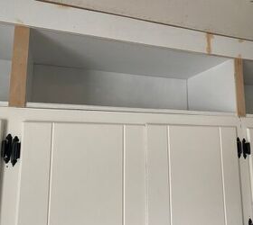 above cabinet storage