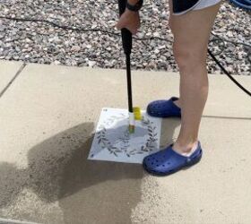 Upgrade your walkway (& make your guests smile!) using a power washer and 1 other thing