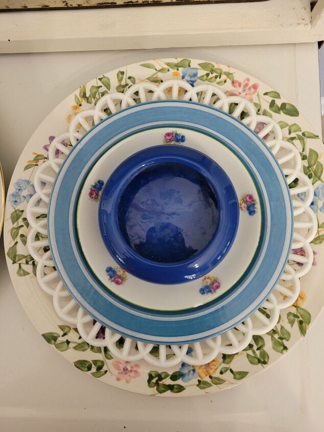 garden plate flowers