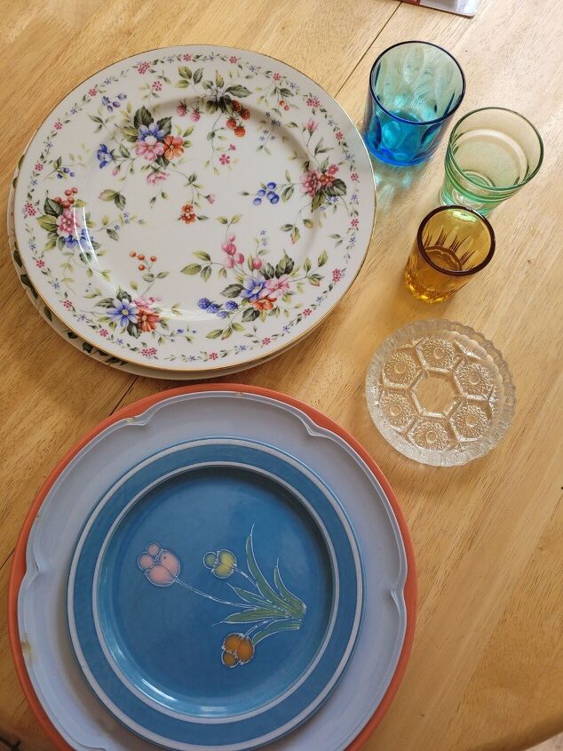 garden plate flowers