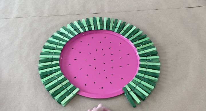 dollar tree pizza pan watermelon