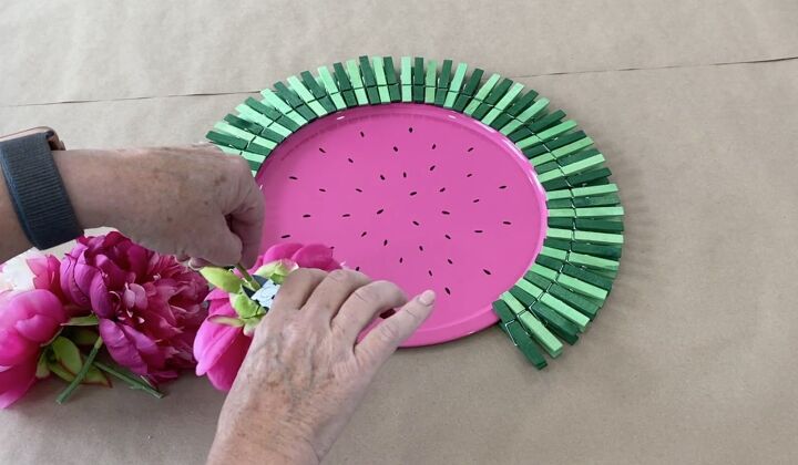 dollar tree pizza pan watermelon