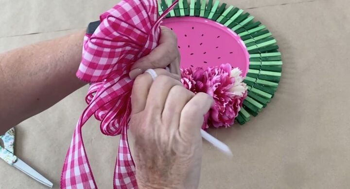 dollar tree pizza pan watermelon
