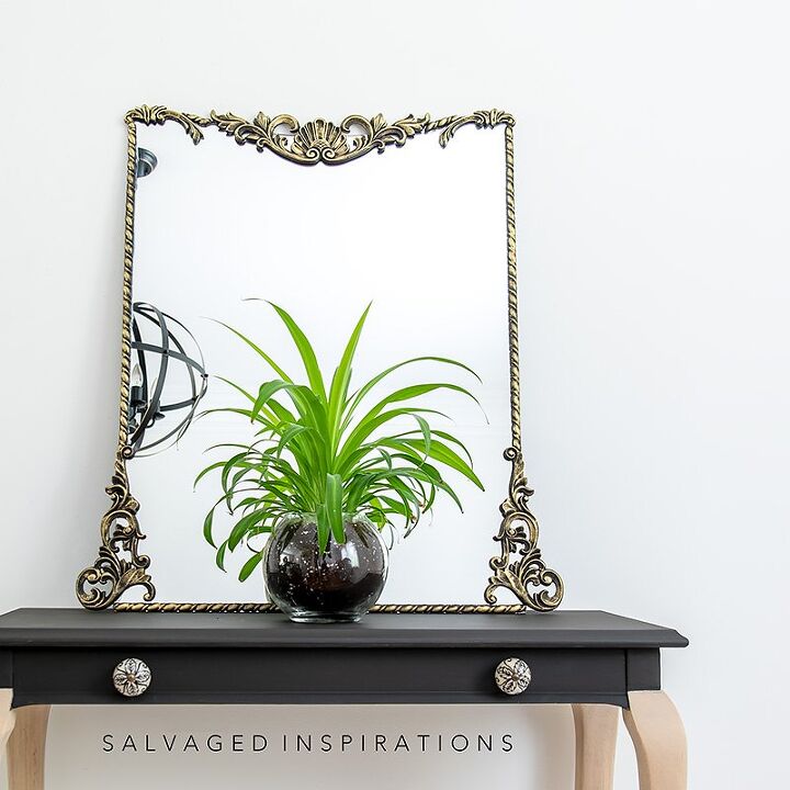 how to make diy anthropologie inspired mirror mirror makeover idea