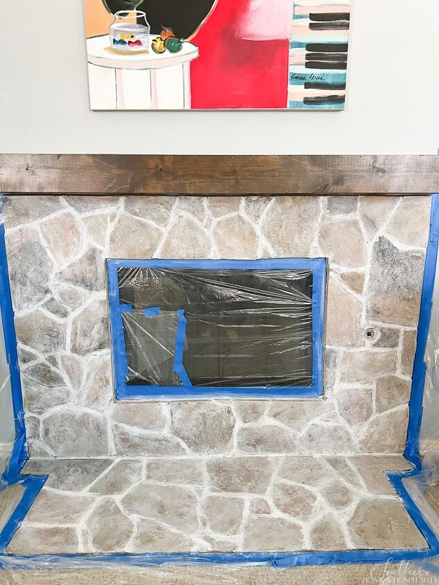 how towhitewasha fireplace an easy step by step guide