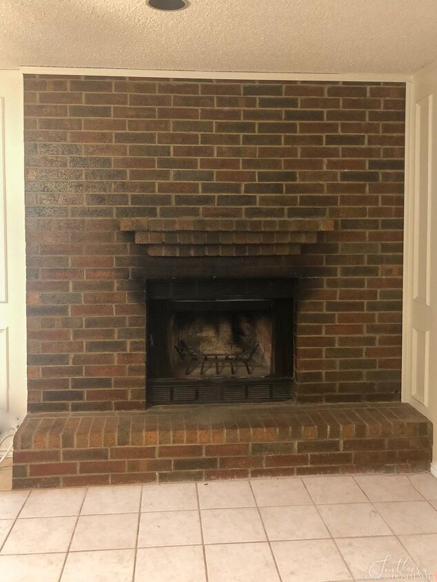 how towhitewasha fireplace an easy step by step guide
