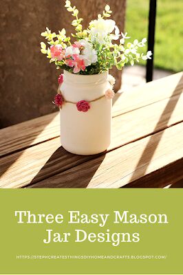 tres diseos fciles de mason jar