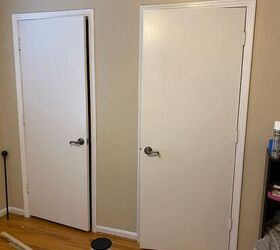 It takes less than $50 to make your bedroom doors look amazing