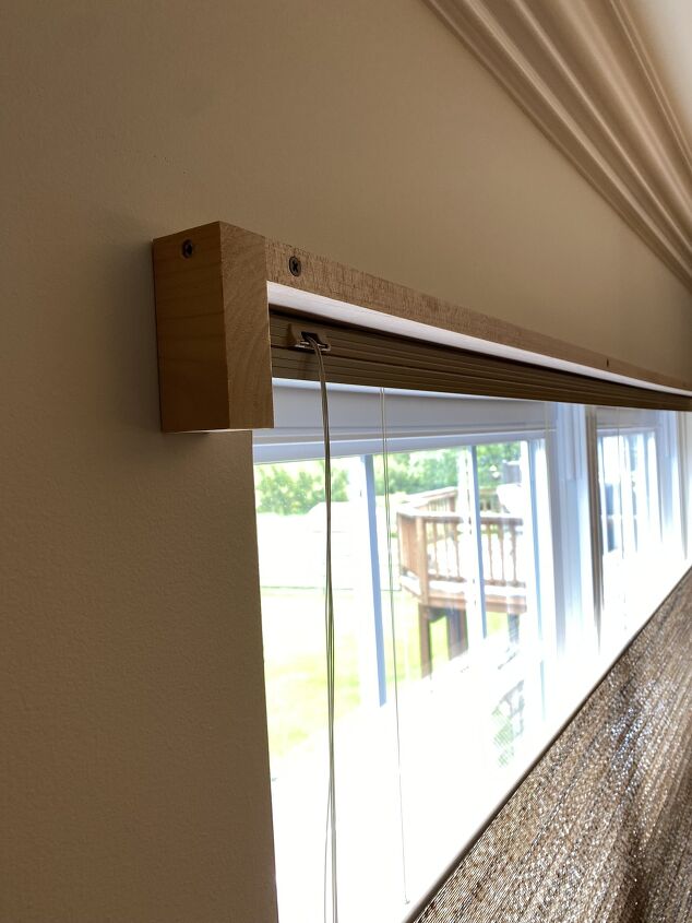 how to make cute diy wood cornices valances