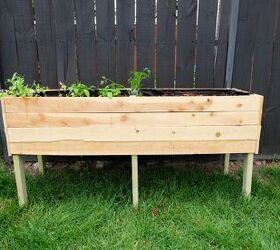 how to and not diy a cedar fence picked elevated raised planter