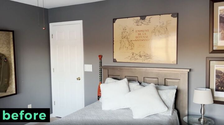 48 hour flip for a dingy bedroom