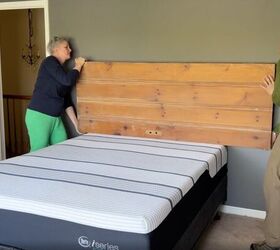 This couple takes down their headboard for a stunning, 2-day flip