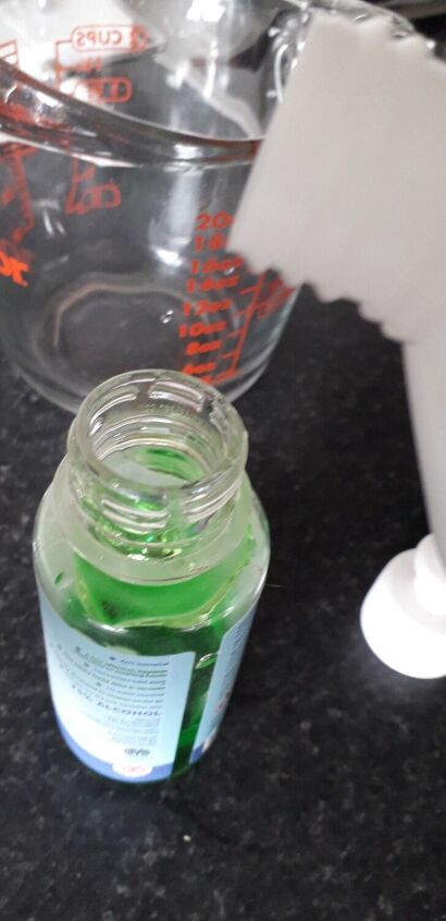 how to make peppermint vanilla hand sanitizer killing germs
