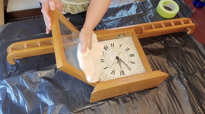 pasos sencillos para pintar un reloj vintage