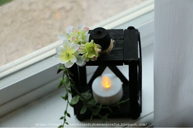 diy mini wood lantern