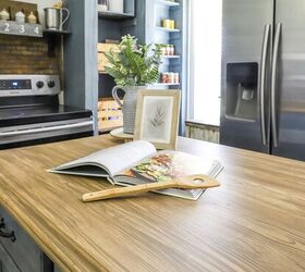 raise your home s value with these 10 diy ideas, Paint Laminate Countertops To Look Like Wood