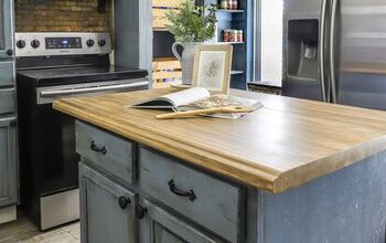 Painting Laminate Countertops To Look Like Wood