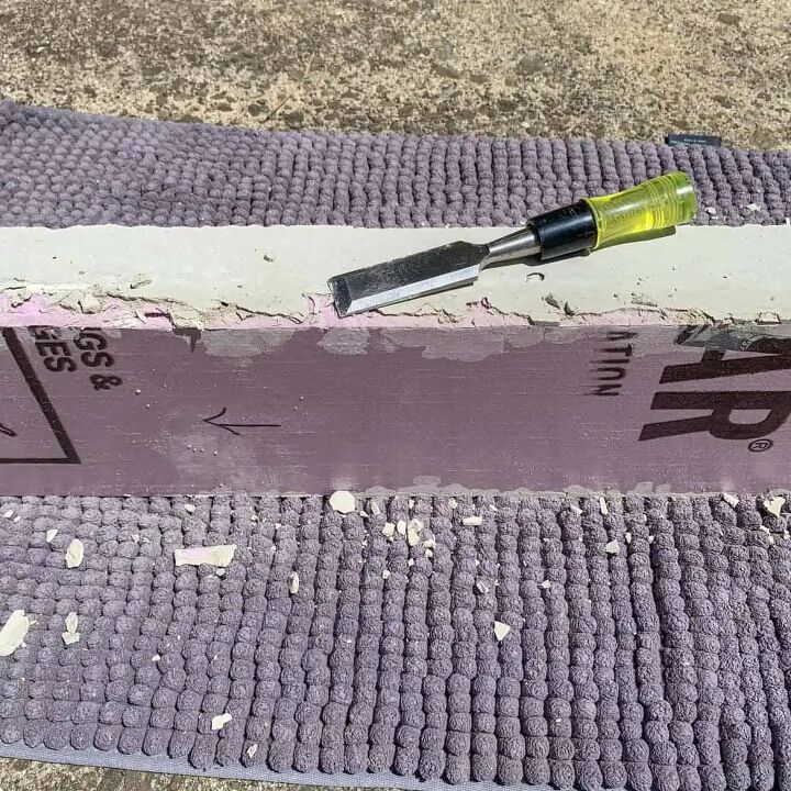 DIY Stamped Concrete Pavers