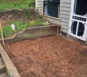 cmo construir un patio de adoquines de hormign en su patio trasero