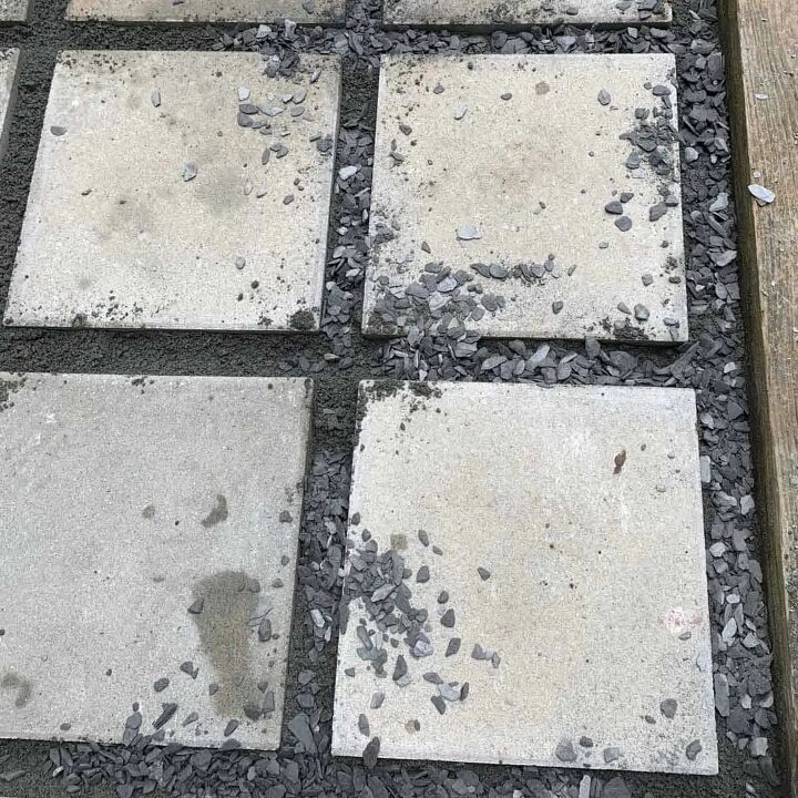 DIY Concrete Paver Patio