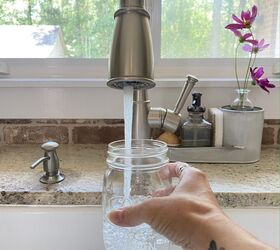 Fill a jar with water for this handy, 10-minute trick to keep away bugs