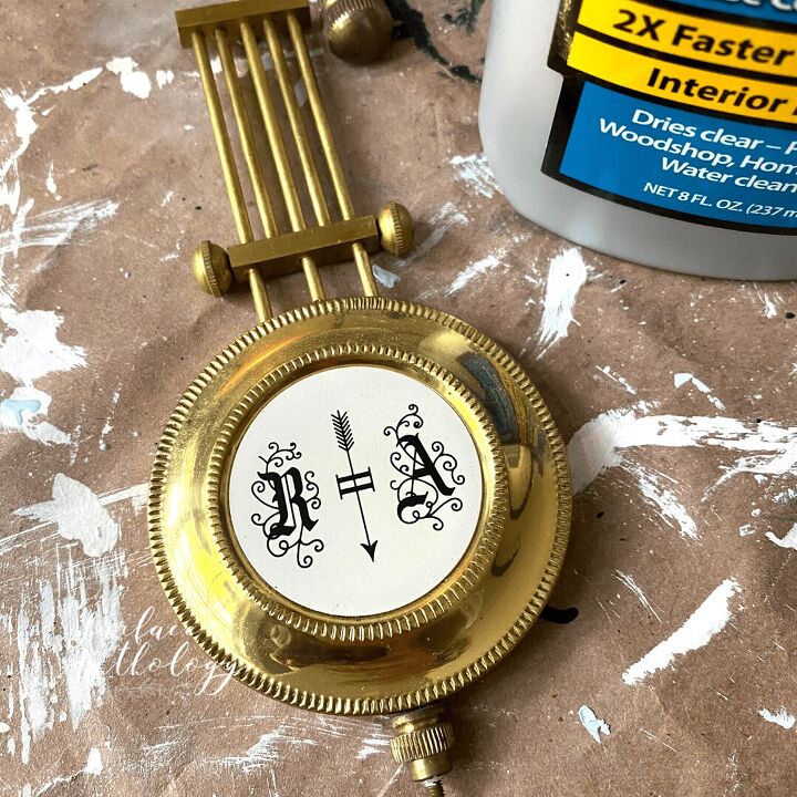 mi cambio de imagen de un reloj de pared vintage