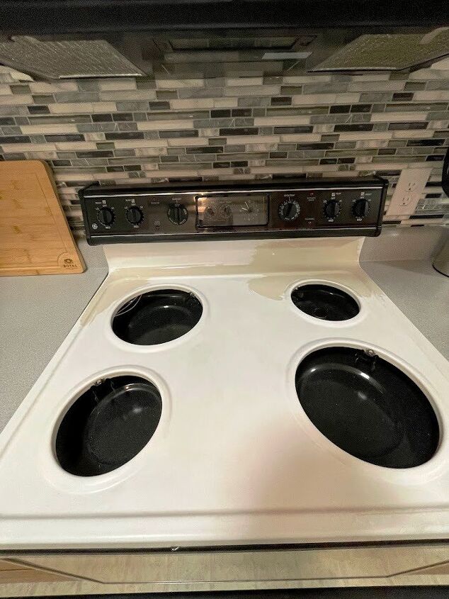 cmo pint la estufa de la cocina