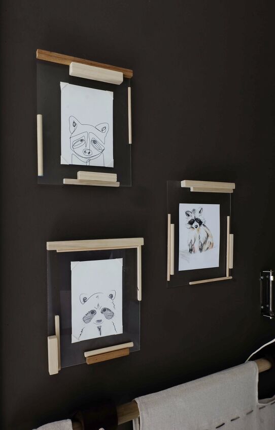 diy dowel decor modern printables frames