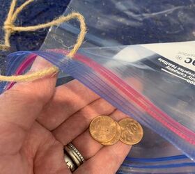 Fill a bag with water, then drop in 3 pennies to solve your worst outdoor issue