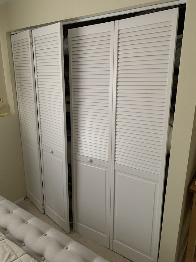 convert bifold closet doors to sliding ones