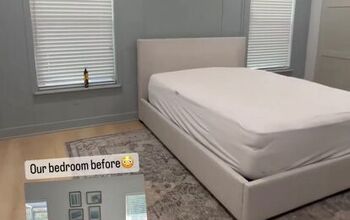 Marco de cama retapizado DIY