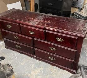 We had no idea how much this rustic look upgraded this old thing