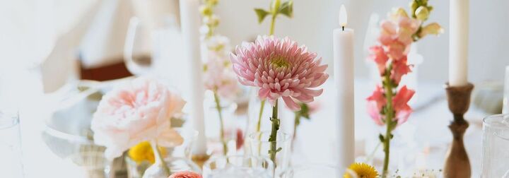 centros de mesa florales para la boda cmo prepararlos