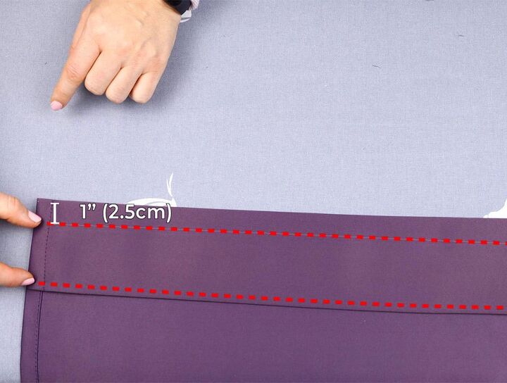 how to make rod pocket curtains