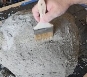how to make a faux boulder