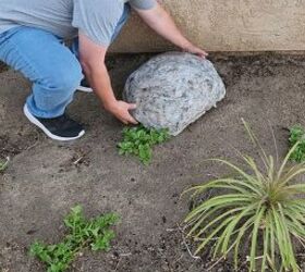 how to make a faux boulder