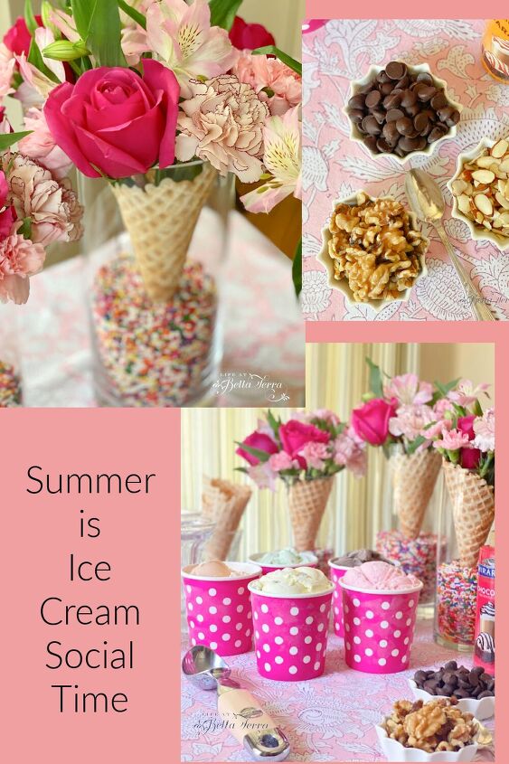 it s summer and cool down with an ice cream social